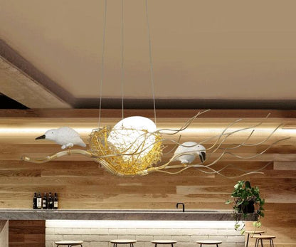 Gold Nest Ceiling Light - SKØRTER