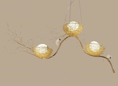 Gold Nest Ceiling Light - SKØRTER
