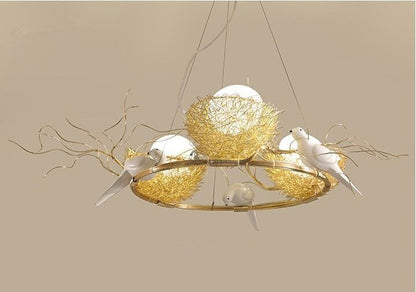 Gold Nest Ceiling Light - SKØRTER