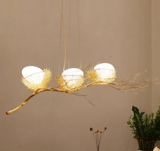 Gold Nest Ceiling Light - SKØRTER