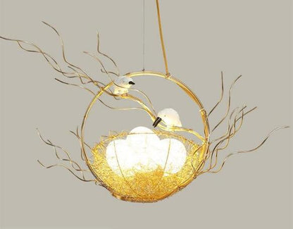 Gold Nest Ceiling Light - SKØRTER