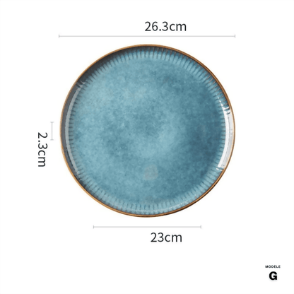Skorter plate - The turquoise