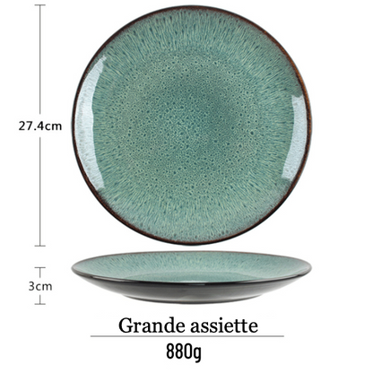 Skorter ceramic plate - Océane
