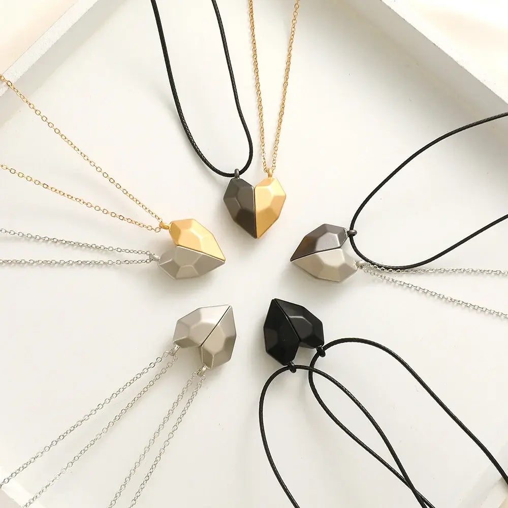 Skorter | I love you Best Friends / Couple Necklace Jewelry Puzzle Necklace