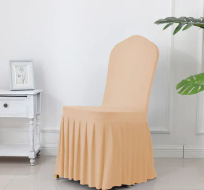 Skorter | Chair cover with pleated skirt