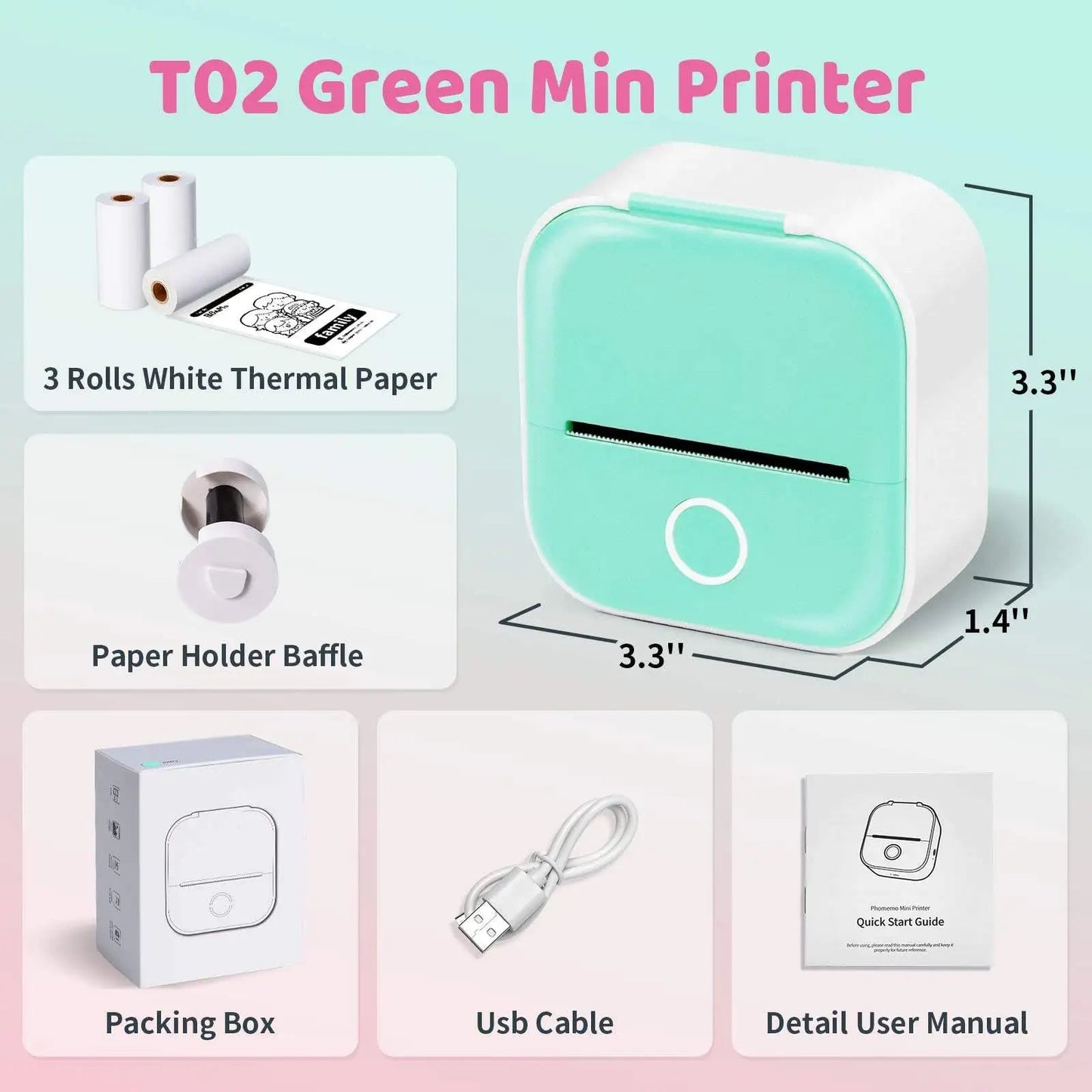 Skorter | Portable Mini Thermal Printer