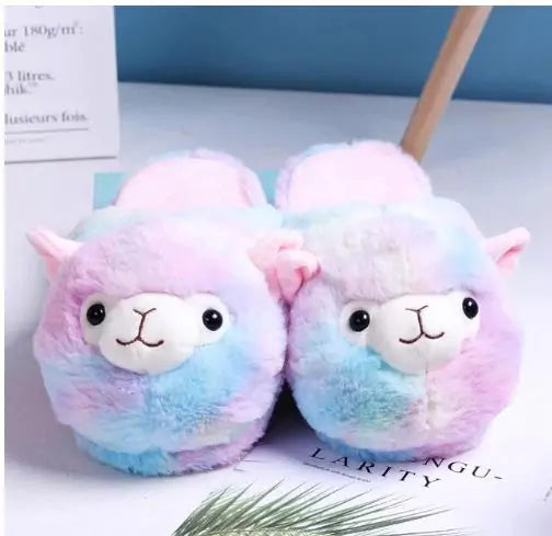 Skorter | Fluffy Alpaca Slippers