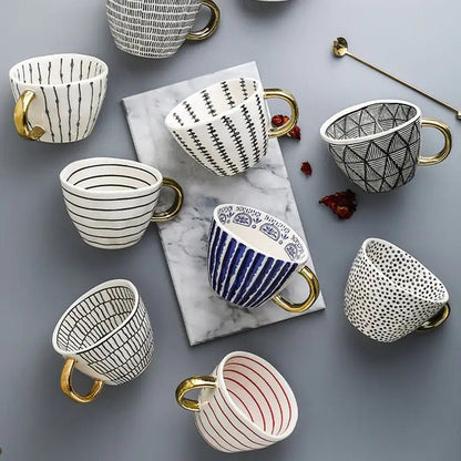 Hand Painted Ceramic Mugs - SKØRTER