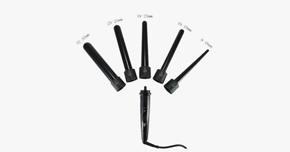 Skorter | Achieve the salon look with the curling iron set and the heat-resistant glove