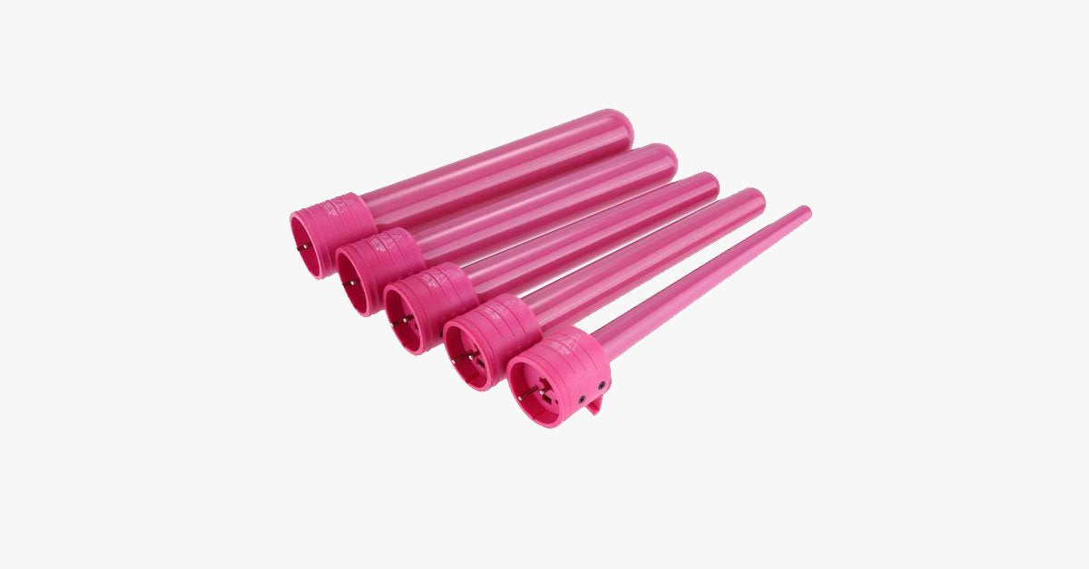 Skorter | Achieve the salon look with the curling iron set and the heat-resistant glove