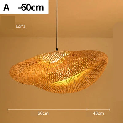 Skorter | Handmade Rattan Pendant Lamp - RayaLicht