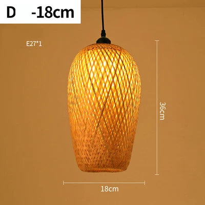 Skorter | Handmade Rattan Pendant Lamp - RayaLicht
