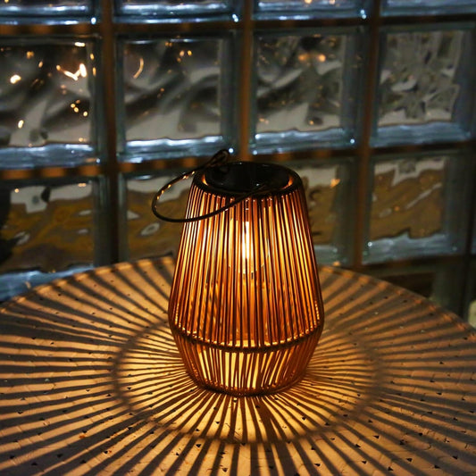 Skorter | Hanging Solar Weaved Lantern Sun Lamp Light Decoration