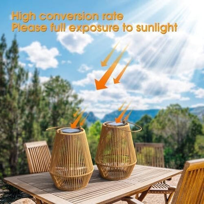 Skorter | Hanging Solar Weaved Lantern Sun Lamp Light Decoration