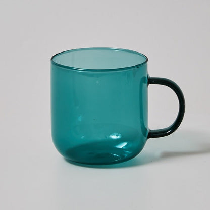 Skorter | Heat-resistant colorful glass coffee mug