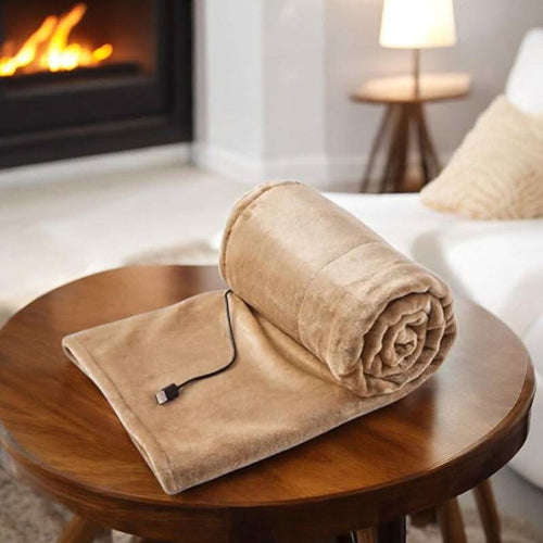 Skorter | Portable USB Electric Heated Blanket with 3 Settings