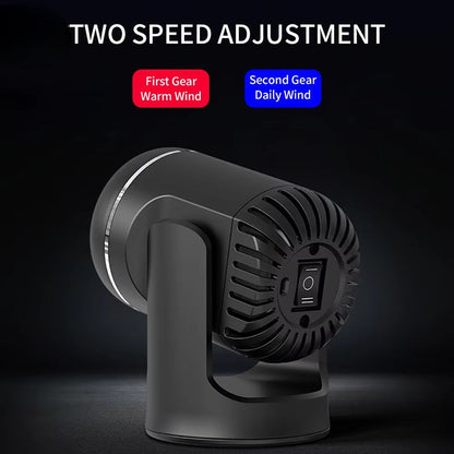 Skorter | 12V Portable Car Heater with 360° Rotation & Overheat Protection