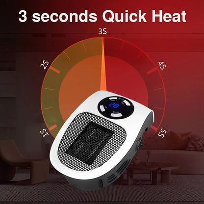 Skorter | Mini Portable Heater with LED Display and Smart Temperature Control