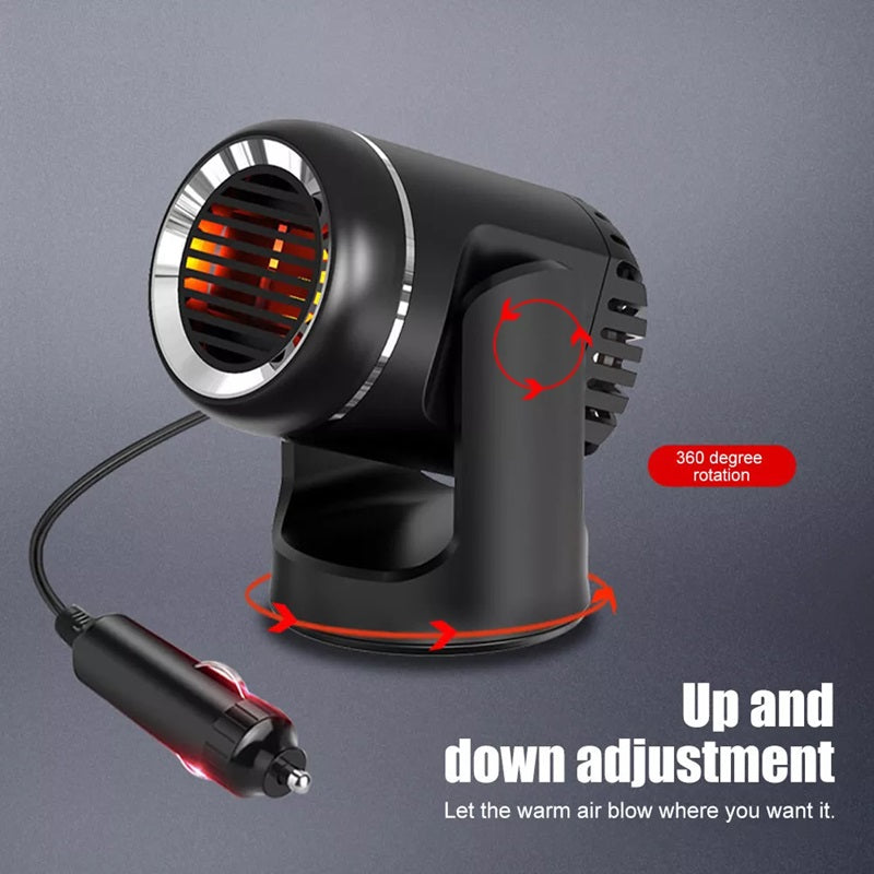 Skorter | 12V Portable Car Heater with 360° Rotation & Overheat Protection