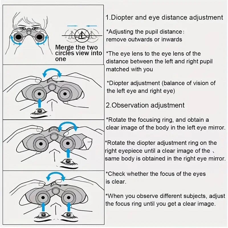 Skorter | Height Dimension Binoculars with Night Vision