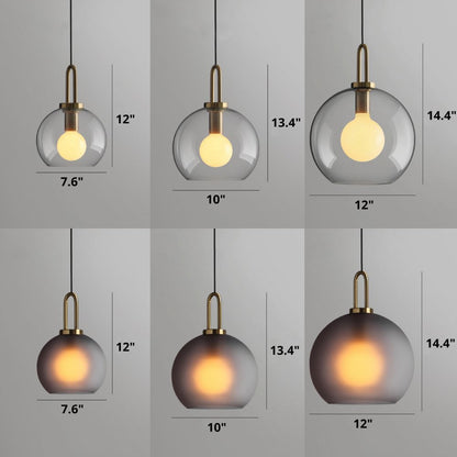Hilde - Modern Glass Pendant Lights - SKØRTER