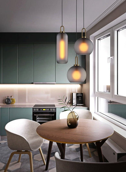 Hilde - Modern Glass Pendant Lights - SKØRTER