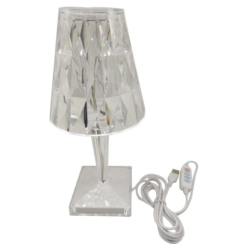 Skorter | CrystaLamp - LED Table Lamp made of Diamond Crystal