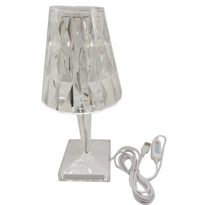 Skorter | CrystaLamp - LED Table Lamp made of Diamond Crystal