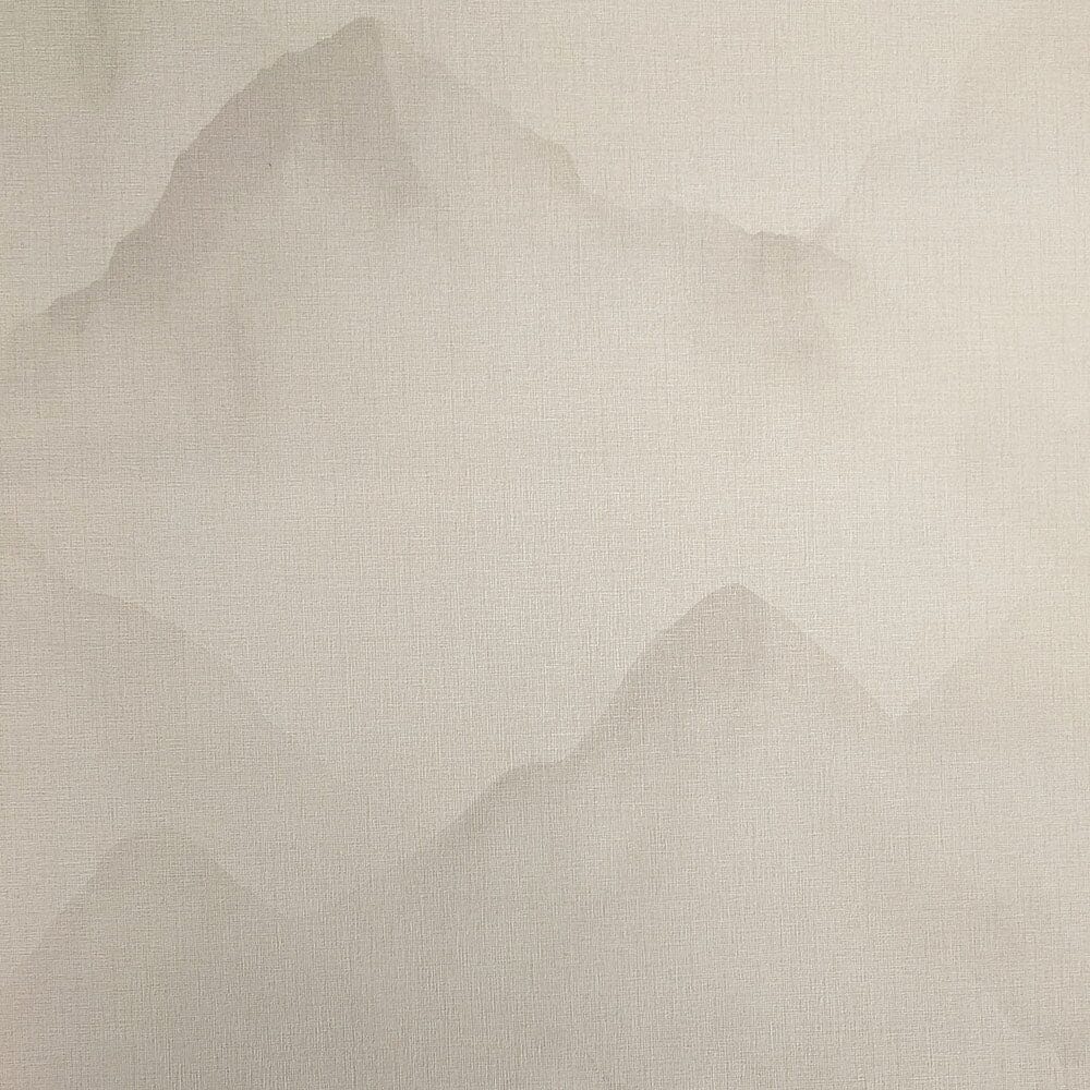 Skorter | Horizon Neutral Textured Fog Mountain Wallpaper