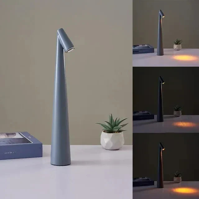 Skorter | LumiLux Portable Touch LED Lamp – Rechargeable, Dimmable and Slim Design