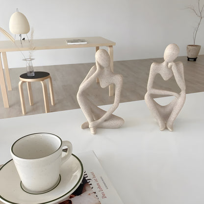 Skorter | Abstract Thinker Sculpture Home Decor