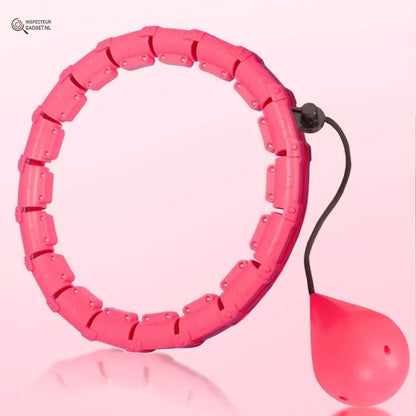 Skorter | Hula Fitness Weighted Hula Hoop – Adjustable Smart Hoop for Full Body Workout