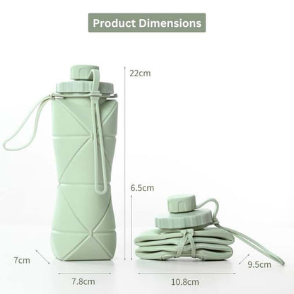 Skorter | Collapsible Water Bottle | BPA-Free, Leak-Proof & Eco-Friendly for Hiking, Commuting & Workouts