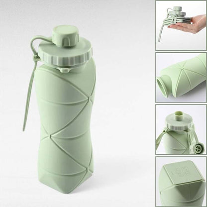 Skorter | Collapsible Water Bottle | BPA-Free, Leak-Proof & Eco-Friendly for Hiking, Commuting & Workouts