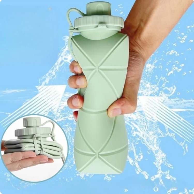 Skorter | Collapsible Water Bottle | BPA-Free, Leak-Proof & Eco-Friendly for Hiking, Commuting & Workouts
