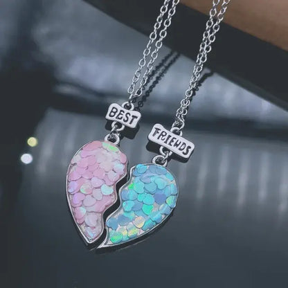 Skorter | 2 Pieces/ Set Chains Choker Broken Heart Jewelry Gift