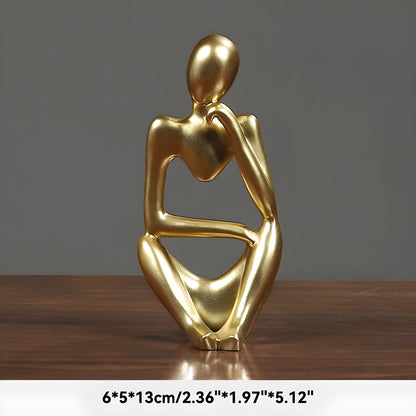 Skorter | Abstract Thinker Sculpture Home Decor