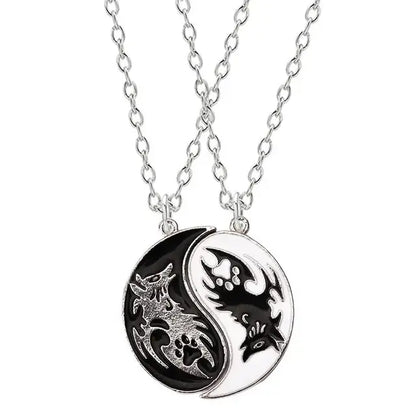 Skorter | 2 Pieces/ Set Chains Choker Broken Heart Jewelry Gift