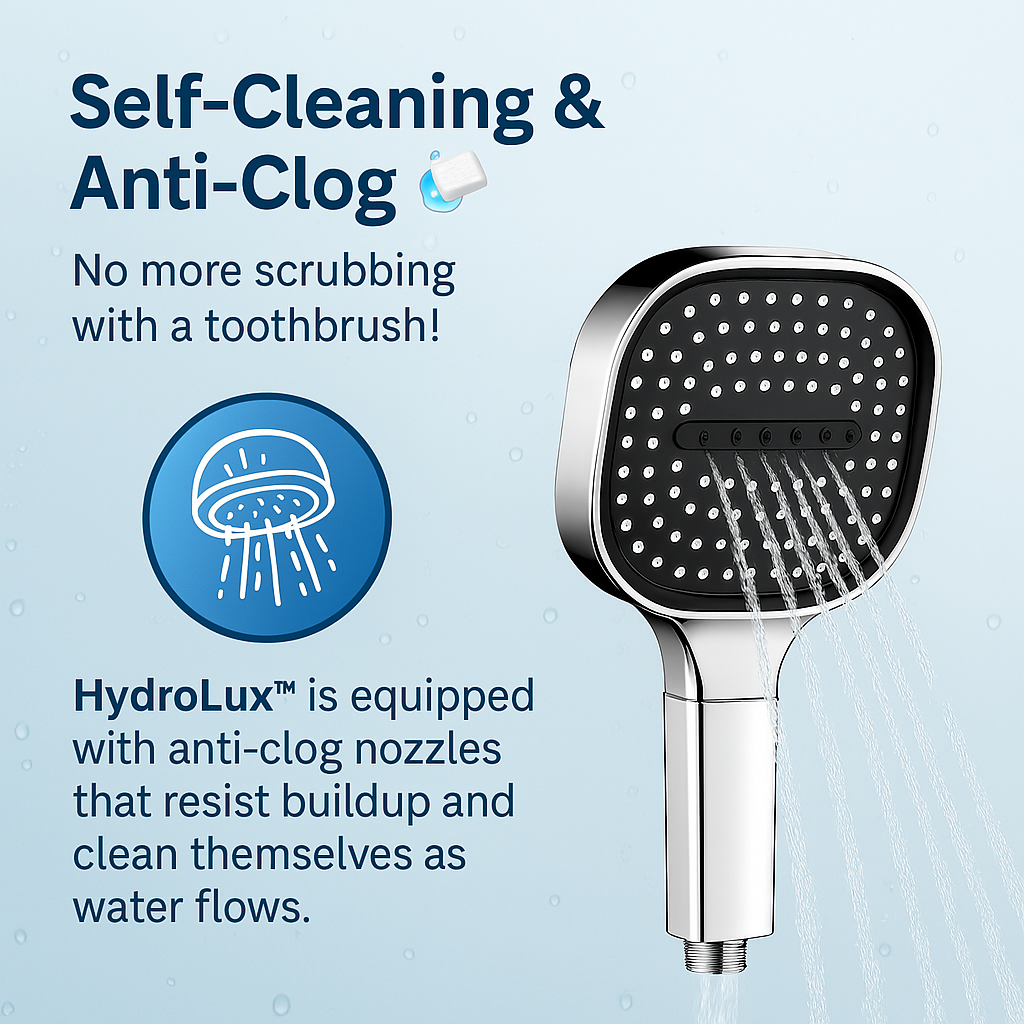 Skorter | High-Pressure Shower Head | Turbo-Boost Technology & Advanced Filtration for Healthier Skin and Hair
