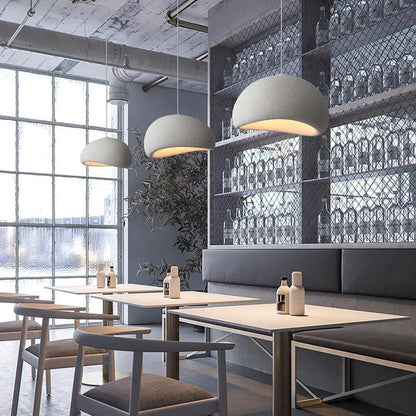 Skorter | LED Pendant Lamp - Nordic Wabi Sabi Design - Adjustable Lighting Fixture for Home Decor & Modern Interiors