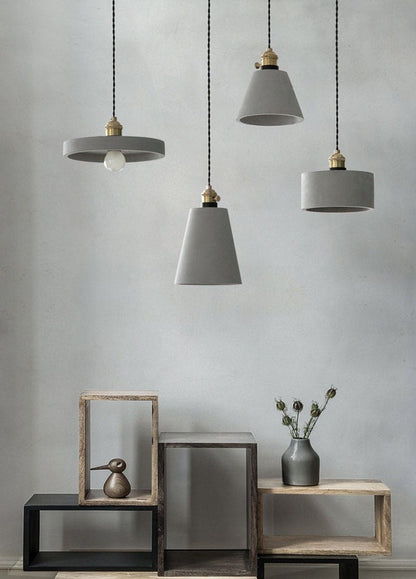Skorter | Nordic Industrial Concrete Pendant Lamp
