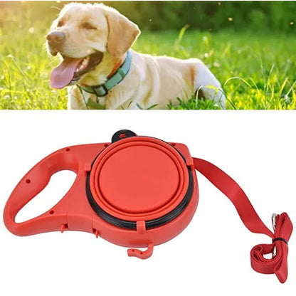 Skorter | 4-in-1 Multifunctional Dog Leash with Water Bottle & Bowl