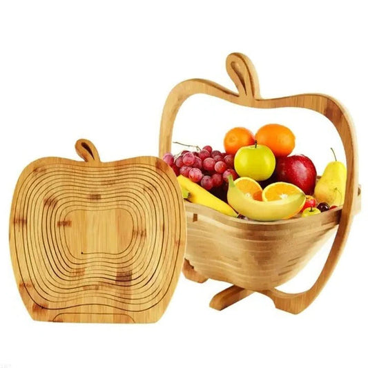 Skorter | Bamboo Folding Fruit Basket and Cutting Board