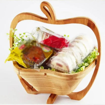 Skorter | Bamboo Folding Fruit Basket and Cutting Board