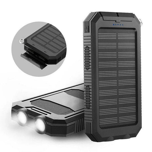 Skorter | 30,000mAh Solar Charger Waterproof Power Bank External