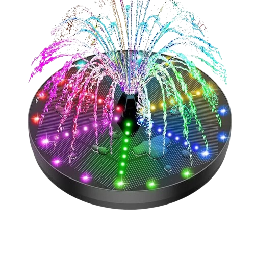 Skorter | Solar Fountain with 60 LED Lights