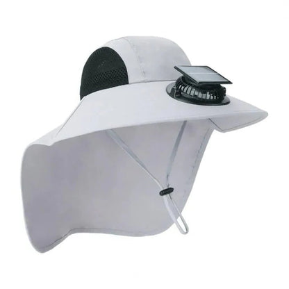Skorter | Solar Fan Hat with Wide Brim UV Protection