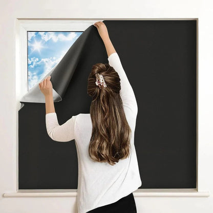 Skorter | Adhesive Blackout Sun Blocking Window Cover Shade