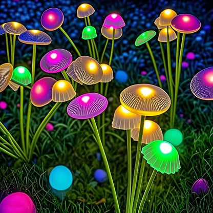 Skorter | Solar Swaying Mushroom Garden Decor Lights