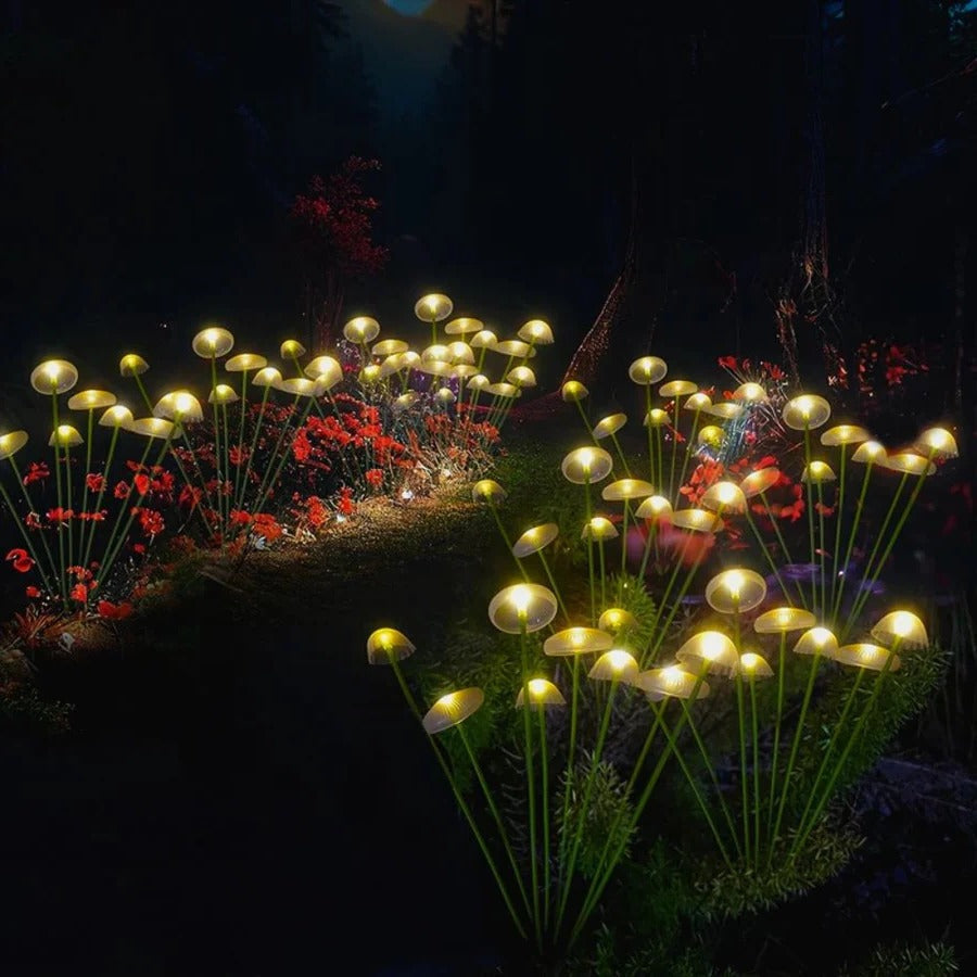 Skorter | Solar Swaying Mushroom Garden Decor Lights